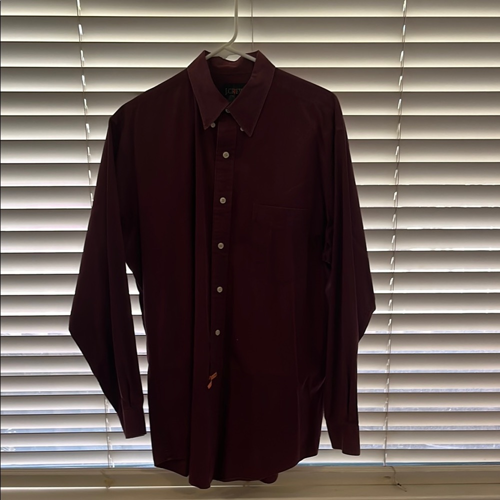 Men's Burgundy Shirt